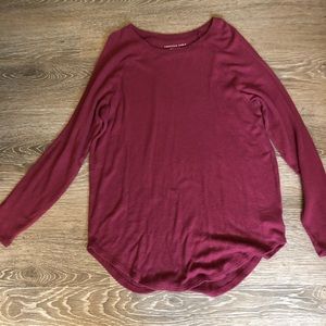 A long sleeve sweater\ long sleeve shirt from AE